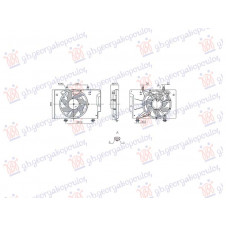 COOLING FAN 1.5 DIESEL (SINGLE) (NRF)