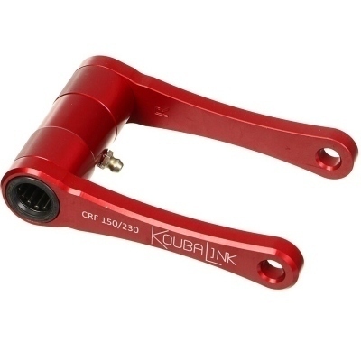 Kit de bajada KOUBALINK (44.5 - 50.8 mm) rojo - Honda CRF150F / 230F CRF150/230