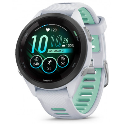 SMARTWATCH GARMIN FORERUNNER 265S BLANCO VERDE GPS