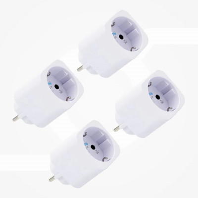 Shelly Plug PM Gen3 (Blanco) 4 Pcs