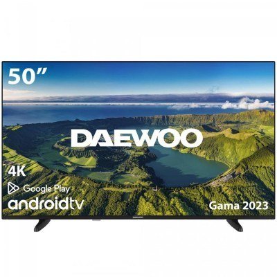 Tv daewoo 50pulgadas led 4k uhd - 50dm72ua - android smart tv