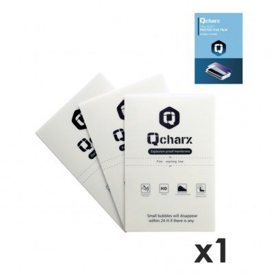 Laminas de proteccion frontales qcharx hidrogel resistencia qx qx1 1 unidad