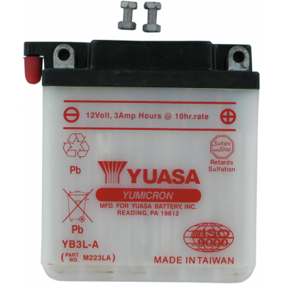 Batería estándar YUASA YB3L-A(DC)
