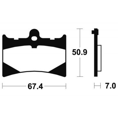 TECNIUM Sintered Metal Brake Pads - MTR101 MTR101