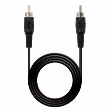 Nanocable 10.24.0403 cable de audio 3 m RCA Negro