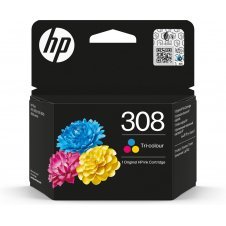 HP 308 Cartucho de Tinta Original tricolor