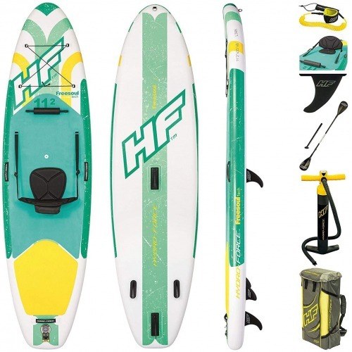 Bestway 65310 - tabla paddle surf hinchable freesoul tech convertible set hasta 160kg 340 x 86 x 15 cm