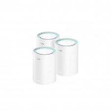 Cudy M1300 3-PACK sistema Wi-Fi Mesh (Wi-Fi en malla) Doble banda (2,4 GHz / 5 GHz) Wi-Fi 5 (802.11ac) Blanco 1 Interno