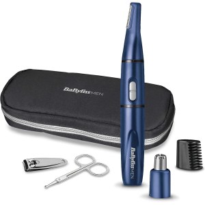 Cortapelo Babyliss 7058PE NARIZ 5EN1 azul EDI