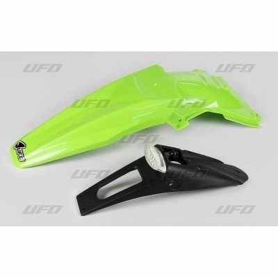 Guardabarros trasero con piloto LED UFO Kawasaki verde KA03791-026 KA03791#026