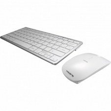 Kit teclado + raton inalambrico tacens levis usb blanco 6leviscombov2