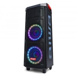 ALTAVOZ TROLLEY AIWA KBTUS608 KARAOKE RGB 600W