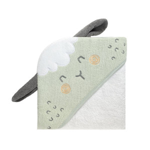 Toalla con capucha 90/90 cm Sleepy Sheep
