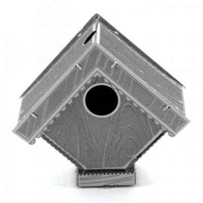 MAQUETA 3D METAL FASCINATIONS BIRD HOUSE MONTAJE SIN PEGAMENTO NI SOLDADURA MAQUETAS 3D