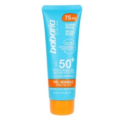 Babaria Fluido Facial Piel Sensible Spf50 75ml