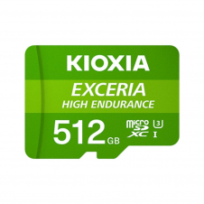 Tarjeta micro sd kioxia 512gb exceria high endurance uhs - i c10 r98 con adaptador