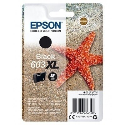 Cartucho tinta epson c13t03a14010 singlepack negro 603xl estrella de mar