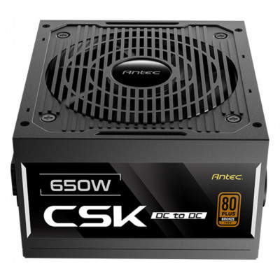 FUENTE ALIMENTACION ANTEC CSK650DC EC 80+ BRONZE ATX NEGRO