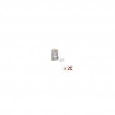 CONECTOR LANBERG RJ45 CAT 6 FTP 20 UNIDADES PLS-6020