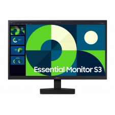 MONITOR SAMSUNG ESSENTIAL S3 LS24D310EALXZX 24″ FHD 75Hz PLANO