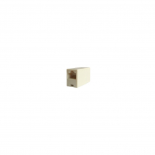 ADAPTADOR AISENS RJ45 HEMBRA A RJ45 HEMBRA CAT5E UTP BEIGE A138-0294