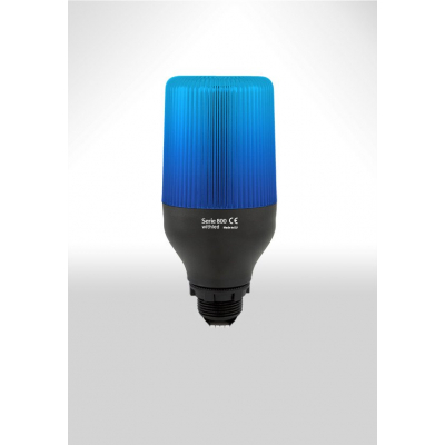 Baliza LED Intermitente 24V AC/DC Luz Color AZUL