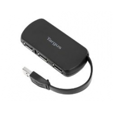 Hub Targus 4xUSB-A 2.0 Negro (ACH114EU)