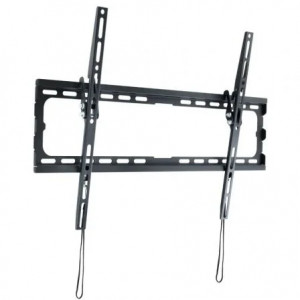 Soporte TV fijo inclinable de pared TooQ LP1081T-B, 37-80 pulgadas, hasta 45 kg, VESA hasta 600x400 mm, incl. 0°/-8°, negro
