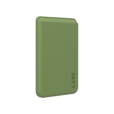 CARE by ® Fashionable Card Holder Green iPhone funda para teléfono móvil Transparente