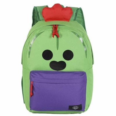 Mochila juvenil cyp brands brawl stars - spike adaptable a trolley