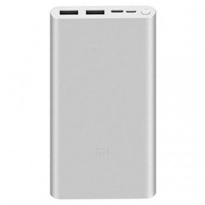 Powerbank 10000mAh Xiaomi Mi Powerbank 3/ Plata
