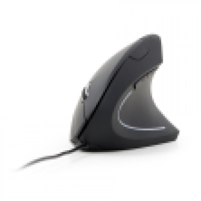 RATON GEMBIRD MUS-ERGO-01 ERGONOMICO 3200 DPI NEGRO USB
