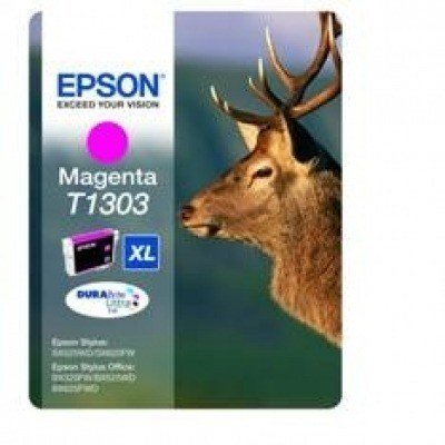 Cartucho tinta epson t1303 magenta stylus sx525wd - 620fw - b42wd - 525wd - 625fwd - ciervo