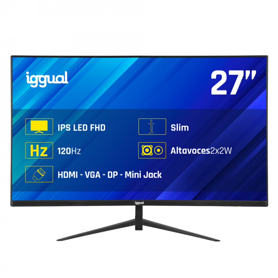 Monitor 27 1ms FHD 120Hz VGA HDMI DP MM