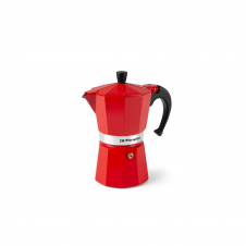 Orbegozo KFR 640 cafetera manual Cafetera italiana Rojo