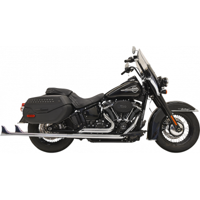 Sistema de escape Fishtail True Dual BASSANI XHAUST 1S76E-36