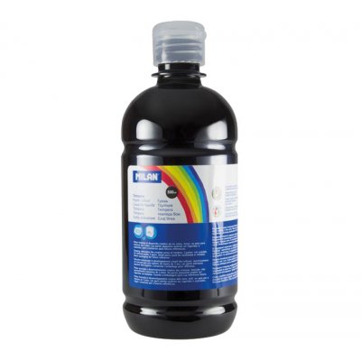 BOTELLA 500ML TEMPERA NEGRO MILAN 03680
