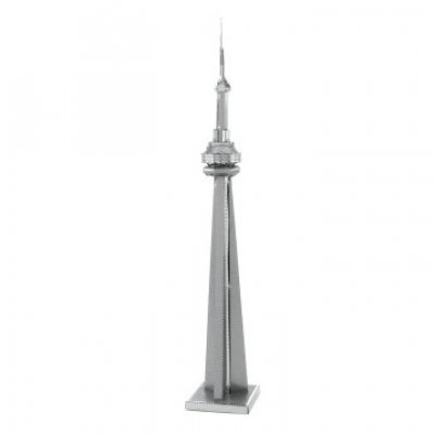 MAQUETA 3D METAL FASCINATIONS CN TOWER TORONTO MONTAJE SIN PEGAMENTO NI SOLDADURA MAQUETAS 3D