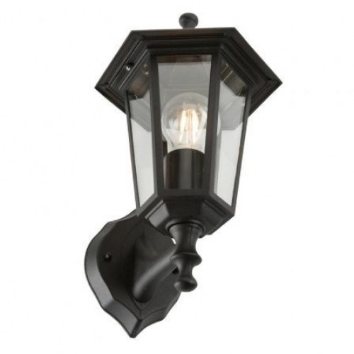 Lámpara de exterior para Pared Smartwares 5000.030 Classico/ Negra