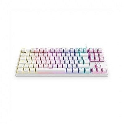 Teclado mecanico energy sistem esg k7 silent ninja led rainbow - 88 teclas antighosting - pc