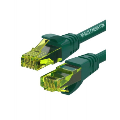 WP WPC-PAT-6AU030G cable de red Verde 3 m Cat6a U/UTP (UTP)