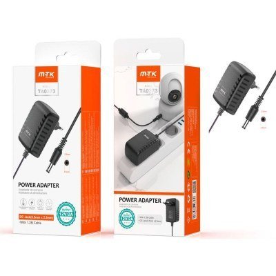 Cargador universal 24w TA0373 para router / LCD / portatil 12v 2a 5.5x2.5mm / 0053732