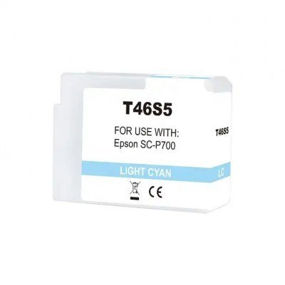 Epson T46S5 Cyan Light Cartucho de Tinta Generico - Reemplaza C13T46S500