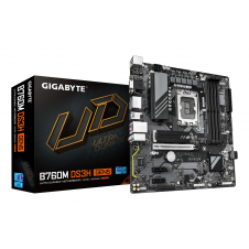 GIGABYTE B760M DS3H GEN5 Placa Base ? Compatible con CPUs Intel Core 14ª generación, VRM digital de 6+2+1 fases, hasta 5600 MHz DDR5, 2 x M.2 PCIe