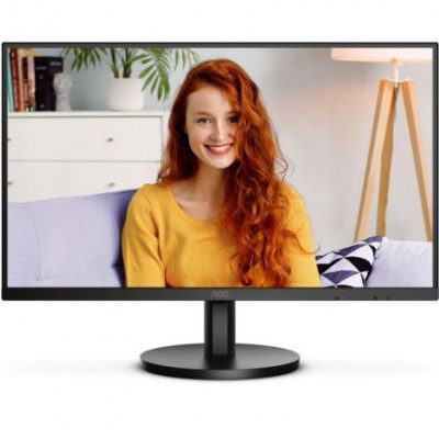 Monitor Profesional AOC U27B3A 27/ 4K/ Multimedia/ Regulable en altura/ Negro