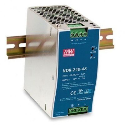 Fuente de Alimentación 240W 48VDC DIN Rail PSU D-Link DIS-N240-48/ 240W
