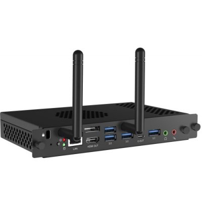 IIYAMA OPS SLOT PC-MODULE UW5K SUPPORTED, LOW NOISE <34DB, CORE I5-12450H / UHD / 8GB DDR4, M2 256GB SSD, WIFI6, 1GB LAN, BT 5.2, 4XUSB3.2, 2XUSB2.0, USB TYPE-C, DP & HDMI-OUT, HD AUDIO (MIC-IN/LINE-O