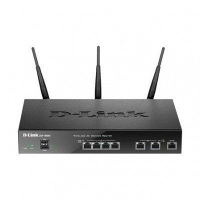 Router VPN D-Link DSR-1000AC 1750Mbps/ 2.4GHz 5GHz/ 3 Antenas/ WiFi 802.11ac