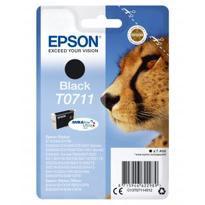 Cartucho de Tinta Original Epson T0711/ Negro