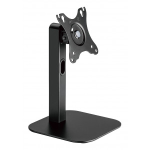 AISENS - SOPORTE DE MESA ECO GIRATORIO E INCLINABLE PARA MONITOR/POS 2.5KG DE 10-24, NEGRO